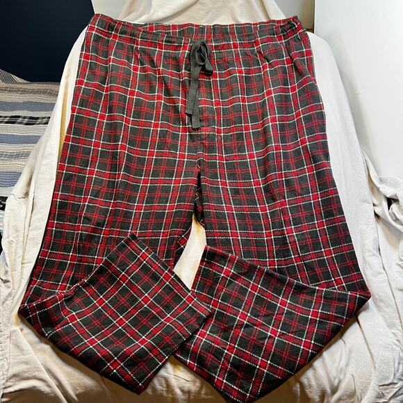 Berkley Jensen Flannel Loungewear Men's XXL Red/Blue - Picture 1 of 6